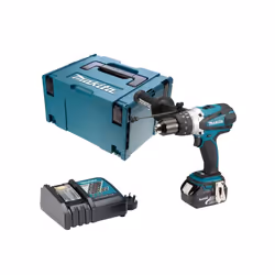 Makita DHP458RF LXT 18v Combi Hammer Drill - 1 Battery - Replaces BHP458