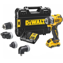 Dewalt 12v XR DCD703L1T Brushless 4X Multi-Head Drill Driver + Charger 1 x 3ah