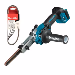 Makita DBS180Z 18v LXT Cordless Brushless Belt Sander Power File Bare + 5 Belts