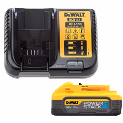 DeWalt DCBP518-XJ 18v 5.0ah Compact Powerstack Battery Pack + DCB112 Charger