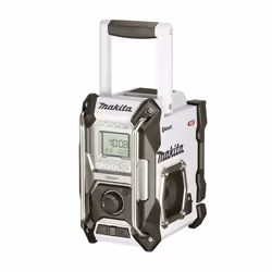 Makita Job Site Bluetooth Radio MR002GZ01 White LXT XGT 18V 40v 5.0Ah Battery