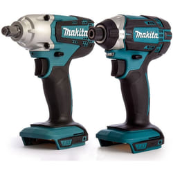 Makita DTD152Z 18V LXT Cordless Impact Driver +Makita DTW190Z Impact Wrench 1/2"