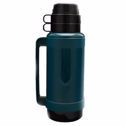 Thermos Gtb Mondial 1.8litre Hot Cold Tea Coffee Drink Travel Vacuum Flask Green