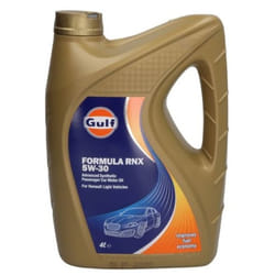 Gulf Formula RNX 5W-30 4l Engine oil 5056004113821 MERCEDES-BENZ: C-Class Saloon, E-Class Saloon, Sprinter 3.5-T Van, RENAULT: Trafic 3