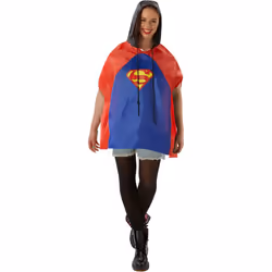 Rubie's Official Superman Festival Poncho, Adult Costume - One Size