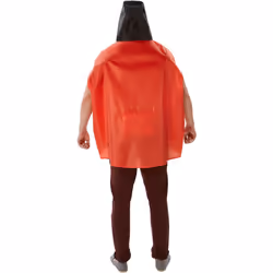 Rubie's Official Superman Festival Poncho, Adult Costume - One Size