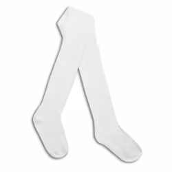 Baby Girls Tights 1 Or 3 Pairs Plain Warm Cotton Rich Newborn Kids 0 - 2 Years - White, 12 - 18 Months