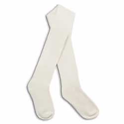 Baby Girls Tights 1 Or 3 Pairs Plain Warm Cotton Rich Newborn Kids 0 - 2 Years - Cream, 0 - 6 Months