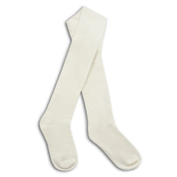 Baby Girls Tights 1 Or 3 Pairs Plain Warm Cotton Rich Newborn Kids 0 - 2 Years - Cream, 0 - 6 Months
