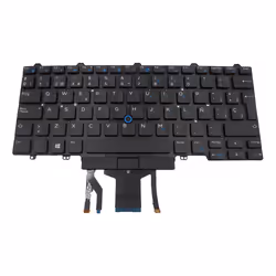 Origin Storage N/B KBD Spanish 83 keys Backlit Dual Point for Latitude 5495, Keyboard, Spanish, Keyboard backlit, DELL, Dell  ...