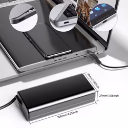 BTI 65WUSB-C power adapter/inverter Indoor 65 W Black - Additional view 5