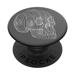 PopSockets Swappable Expanding Grip for Smartphone - Underworld Black Skull