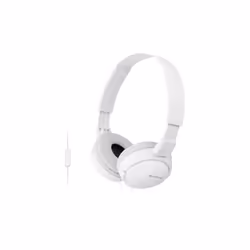 Sony Over-Ear Sound Monitoring Headphones with Mic - White