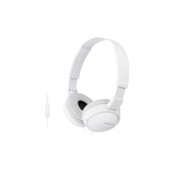 Sony Over-Ear Sound Monitoring Headphones with Mic - White