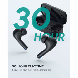 Aukey EP-T21S Wireless Bluetooth In-Ear Headphones - Blue