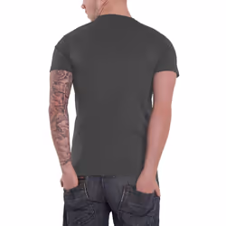 Fender T Shirt Triple Guitar Logo new Official Mens Charcoal Grey - M, Charcoal