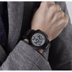 Skmei Extra Large Display Digitial Watch Sports Watch Stopwatch & Alarm 1068