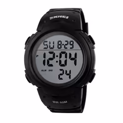 Skmei Extra Large Display Digitial Watch Sports Watch Stopwatch & Alarm 1068