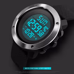 Skmei Extra Large Display Digital Watch 50m Sports Watch Stopwatch & Alarm 1267