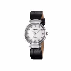 Elegant Ladies Watch Classy Design Beautiful Silver and Black