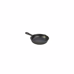 Genware NEV-C153 Mini Cast Iron Fry Pan, 15 cm x 3 cm