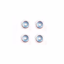 TAMIYA 9805991/19805991 3mm Thin Lock Nut (4 Pcs.) (Egress/Trucks/M05/M07/XV-01)