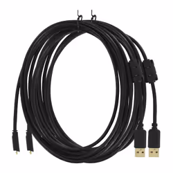 ZedLabz 400200-2, 3 m, USB A, Micro-USB B, USB 2.0, Black
