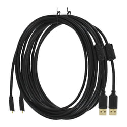 ZedLabz 400200-2 USB cable USB 2.0 3 m USB A Micro-USB B Black