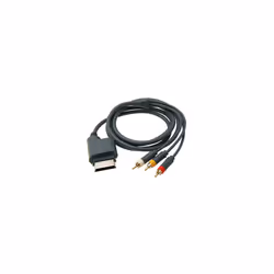 AV Cable for Xbox 360 Xbox 360 Elite Microsoft AV to RCA 1.8M wire ZedLabz