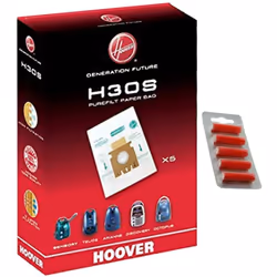 HOOVER Vacuum Cleaner H30S TELIOS ARIANNE SENSORY DISCOVERY OCTOPUS Dust Bag Genuine  09178278 + 5 Fresheners