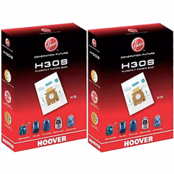 HOOVER Vacuum Cleaner H30S TELIOS ARIANNE SENSORY DISCOVERY OCTOPUS Dust Bag Genuine  09178278 (Pack of 2)