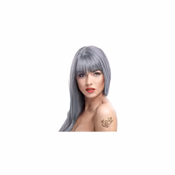 2Â x Crazy Colour Semi Permanent Hair Colour 100ml, , , silver,