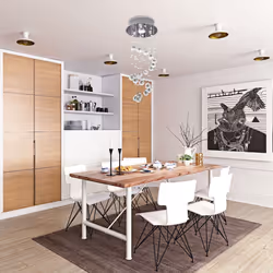 HOMCOM Crystal Ceiling Light Chandelier Spiral Rain Drop Pendant Lamp Metal - Additional view 8