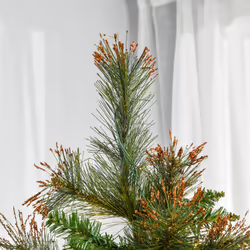 HOMCOM 6FT Pre-Lit Christmas Tree Artificial Spruce Tree Holiday DÃ©cor Stand - Additional view 7
