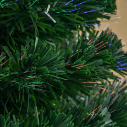 HOMCOM 5FT Pre-Lit Fibre Optic Christmas Tree Artificial Holiday DÃ©cor Metal - Additional view 7