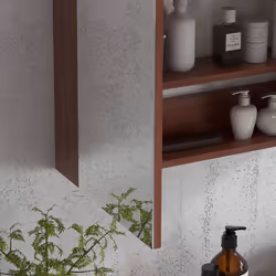 kleankin 63Wx60H cm Double Door Wall-Mount Bathroom Mirrored Cabinet Medicine - Additional view 7
