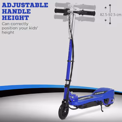 HOMCOM Foldable Kids Electric Scooter, for Ages 7-14 Years, Blue - Additional view 7
