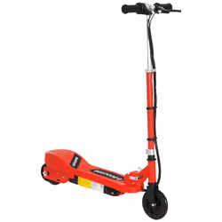 HOMCOM Foldable Kids Electric Scooter, for Ages 7-14 Years, Red - Additional view 8