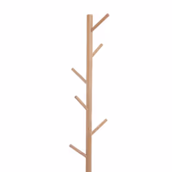 HOMCOM Coat Rack Storage Bench Hallway Tree Hat Hanger Entryway Bedroom Stand