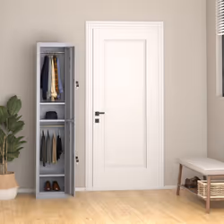 Vinsetto 1.8m Locker Office Cabinet Storage Cold Rolled Steel