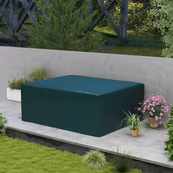 Outsunny 235x190x90cm Large Patio Set Outdoor Garden Furniture Cover Green