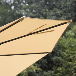 Outsunny 3(m) Garden Banana Parasol Patio Cantilever Hanging Umbrella Beige - Additional view 7