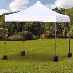 Outsunny Set of 4 Canopy Tent Weight Sand Fillable Strong Plastic