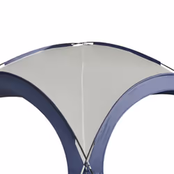 Outsunny Outdoor Gazebo Event Dome Shelter Party Tent for Garden Cream and Blue - Additional view 6