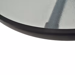 Outsunny 80cm Outdoor Round Dining Table with Tempered Glass Top - Additional view 8