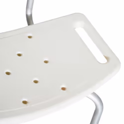 HOMCOM Bath Chair Shower Seat Safety Bathroom Elderly Aids Adjustable Positions - Additional view 5