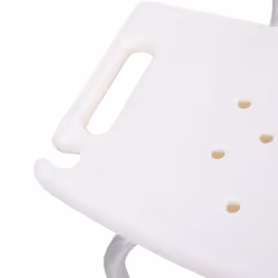 HOMCOM Bath Chair Shower Seat Safety Bathroom Elderly Aids Adjustable Positions - Additional view 7