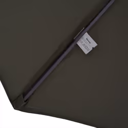 Outsunny Sun Umbrella Canopy Double-sided Crank Sun Shade Shelter 4.6M Grey