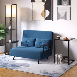 HOMCOM Floor Lamp Reading Lamp with 3-Tier Storage Shelf for Home Office, Black - Additional view 7
