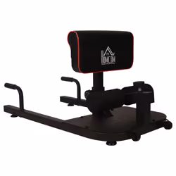 HOMCOM 3-In-1 Sit Up, Push Up & Squat Machine